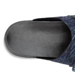 Lotus Slides - Navy Front