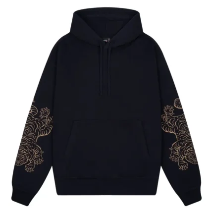 Thangka Hoodie - Navy Black