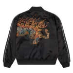 Thangka Satin Jacket - Black