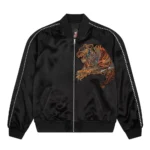 Thangka Satin Jacket Black