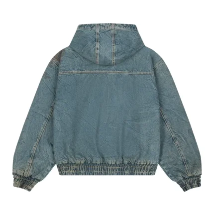 Thangka Workwear Jacket - Blue Back