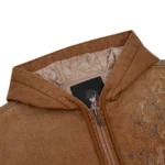 Thangka Workwear Jacket - Camel Zip