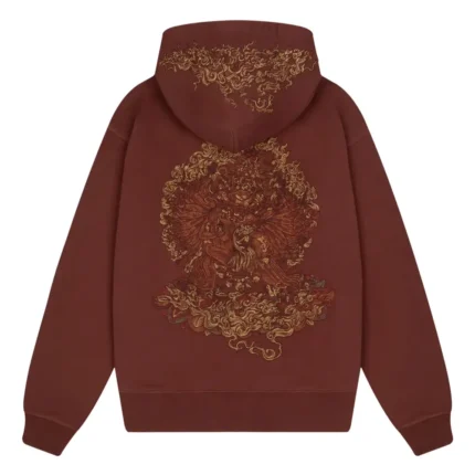 Thangka ZIP Up Burgundy - Brown