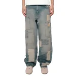 Blossom V2 Patchwork Denim - Light Blue Front