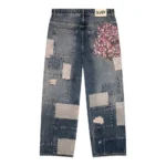 Blossom V2 Patchwork Washed Denim - Blue