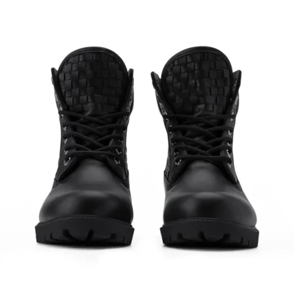 Garden of Eden Woven Boots - Black