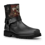Hellboy Biker Boots - Black