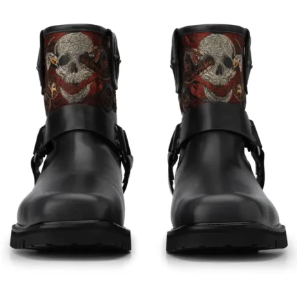 Hellboy Biker Boots Black