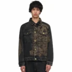 Lotus V2 Denim Jacket - Black Front