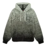 Nyc to Rio ZIP Up Hoodie Knit Green
