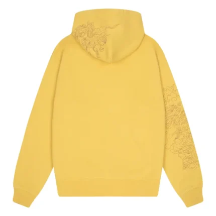 Thangka Hoodie ZIP Up - Yellow