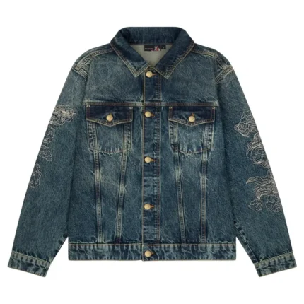 Thangka Jacket Indigo - Denim