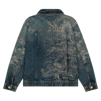 Thangka Jacket Indigo Denim