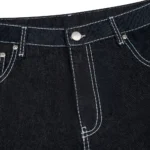 Thangka Jeans Indigo RAW - Denim Zip