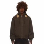 Thangka Workwear Jacket - Brown Front