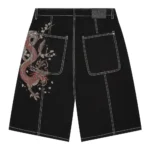Yakuza Dragon Jorts - Black