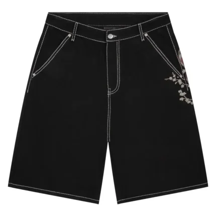 Yakuza Dragon Jorts Black
