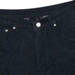 Yakuza Indigo RAW Jorts - Black Zip