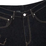 Yakuza Indigo RAW Jorts Zip