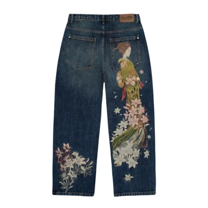 Yakuza Indigo Washed Denim - Blue