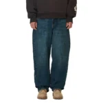 Yakuza Indigo Washed Denim - Blue Front
