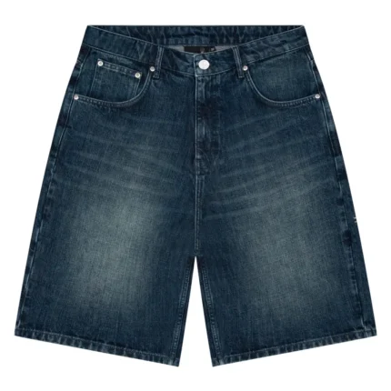 Yakuza Indigo Washed Jorts - Blue