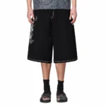 Yakuza Jorts - Black Front