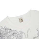 Yakuza Ribbed T Shirt - Off White Logo