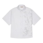 Yakuza Shirt Striped White