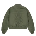 Yakuza V2 Bomber Jacket Dark Green