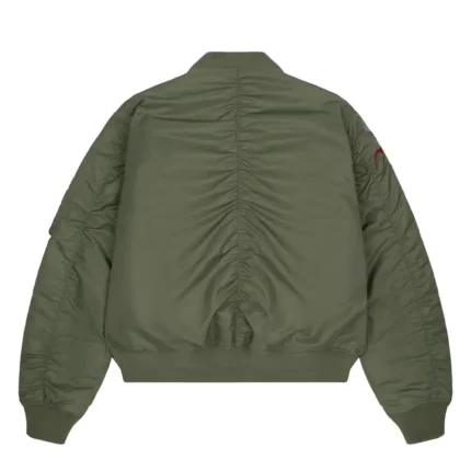 Yakuza V2 Bomber Jacket Dark Green