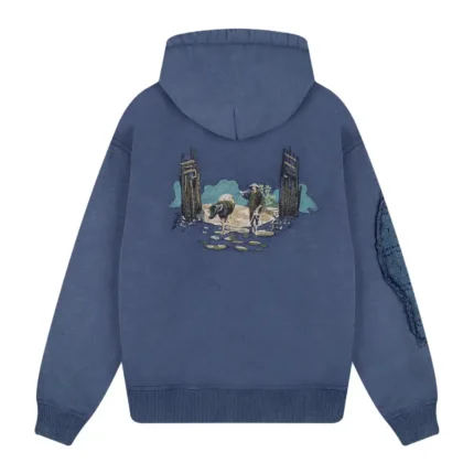 Lotus Hoodie - Navy