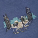 Lotus Hoodie - Navy Logo