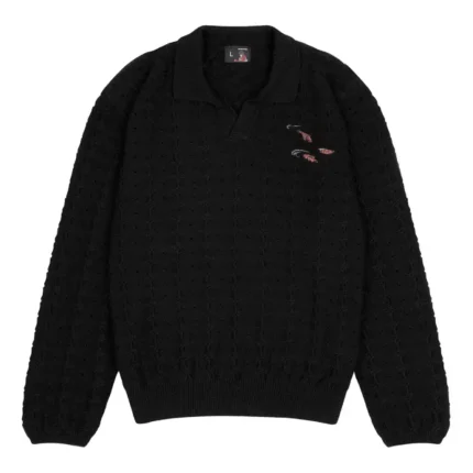 Lotus V2 Longsleeve Knit - Black