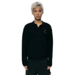 Lotus V2 Longsleeve Knit - Black man