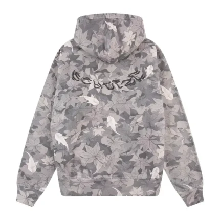 Origami Hoodie Printed Camo BW