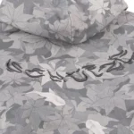 Origami Hoodie Printed Camo BW Logo