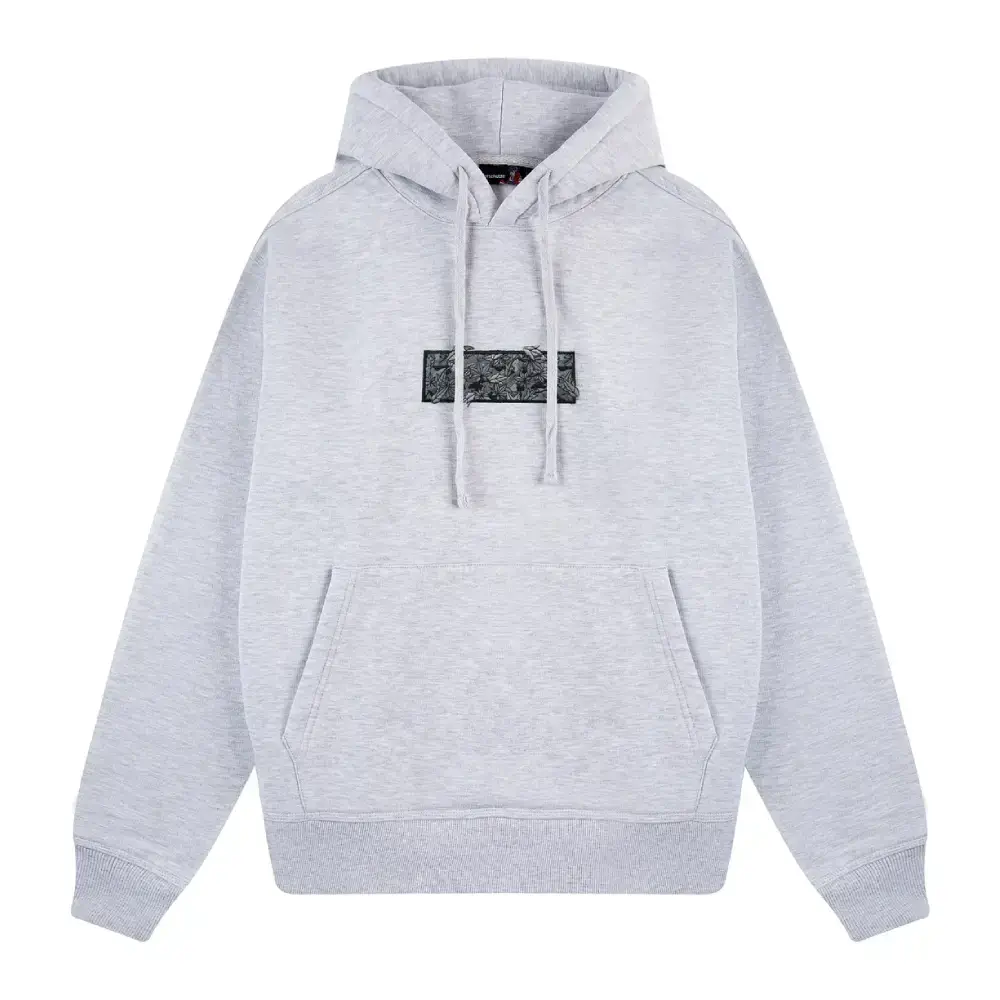 Origami Melange BW Hoodie - Grey Origami Melange BW Hoodie - Grey