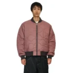 Yakuza V2 Bomber Jacket Deep Plum Man