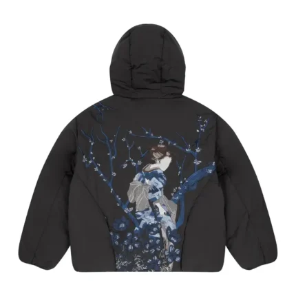 Yakuza V2 Down Puffer Jacket Anthracite