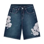 Break Indigo Washed Jorts Short