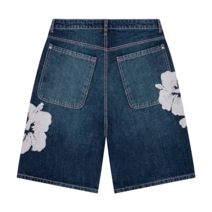 Break Indigo Washed Jorts Short Blue